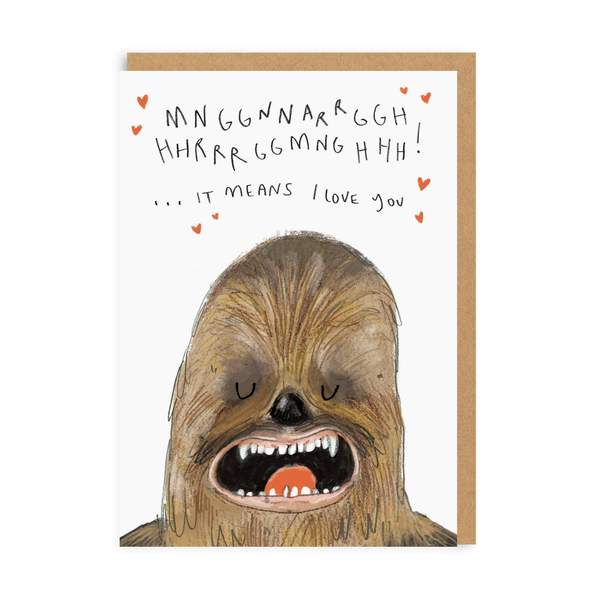 Chewy Greeting Card
