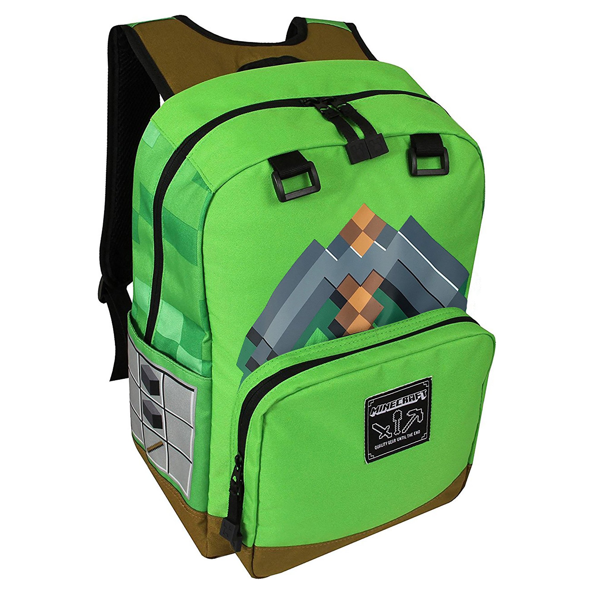 Minecraft 17" Pickaxe Adventure Backpack
