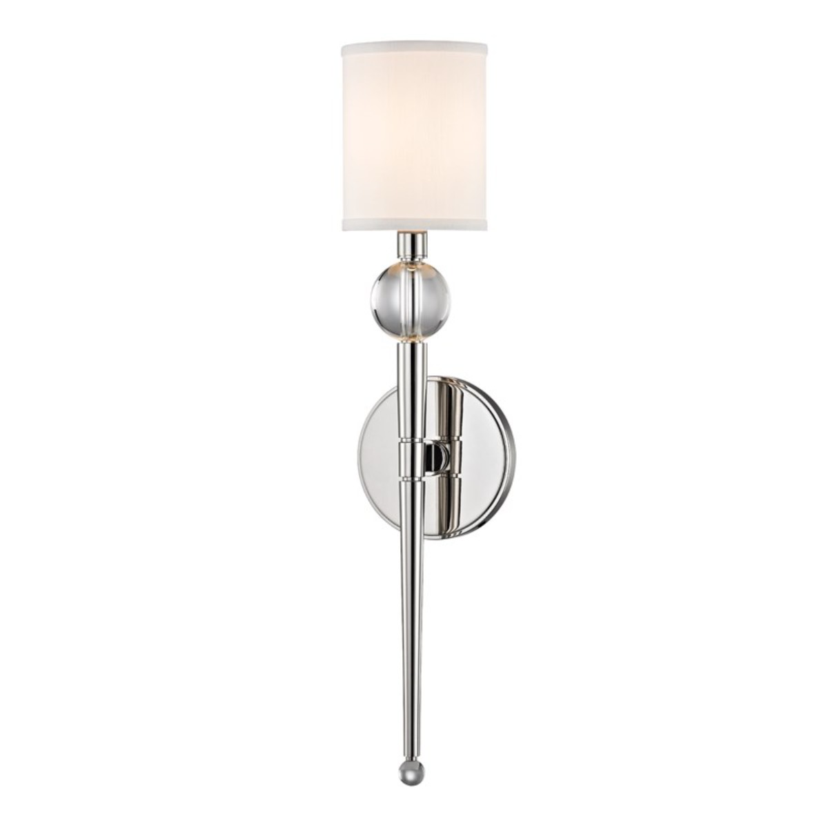 Hudson Valley I Rockland Wall Sconce I Small I Polished Nickel