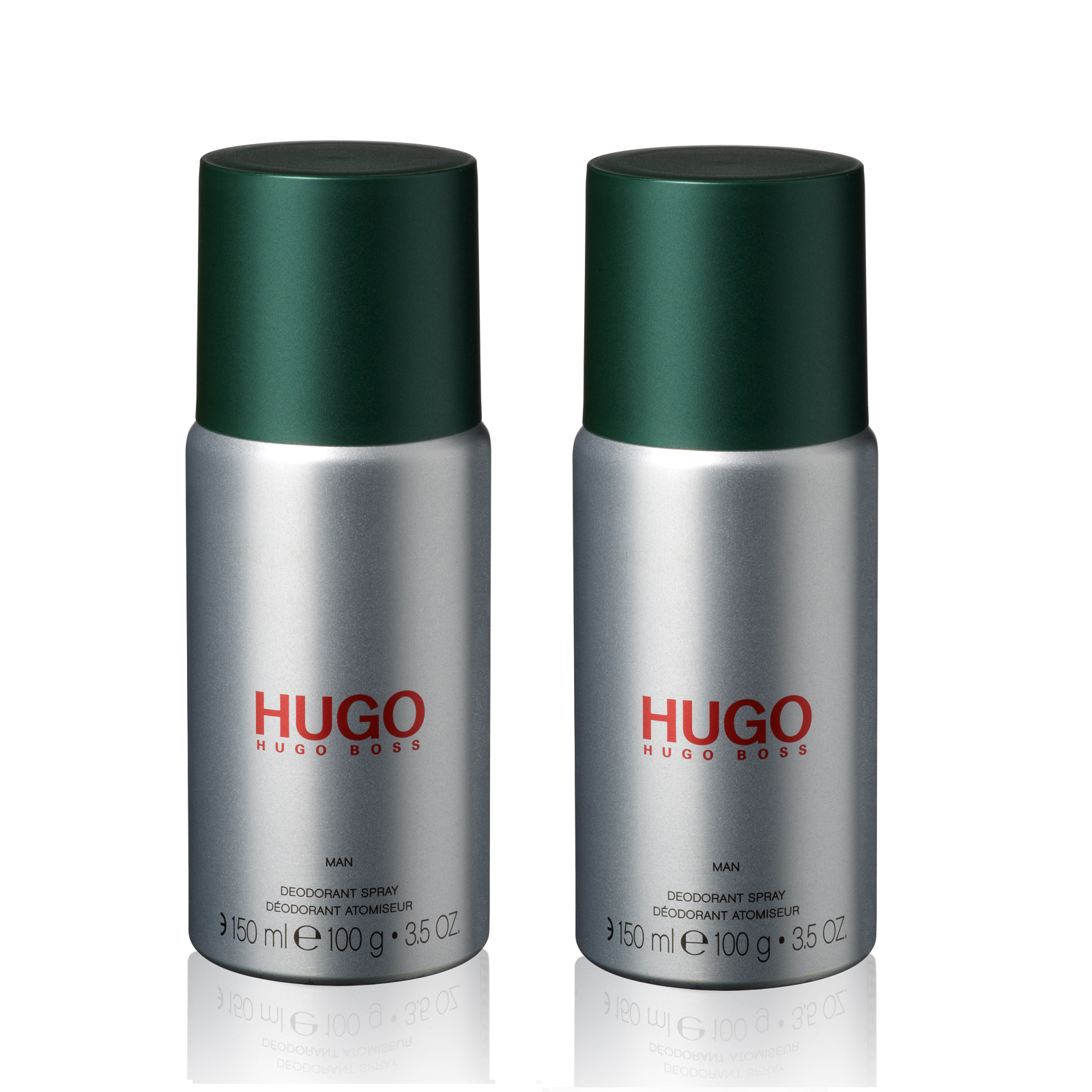 Hugo Boss - 2x Hugo Man Deodorant Spray 150 ml
