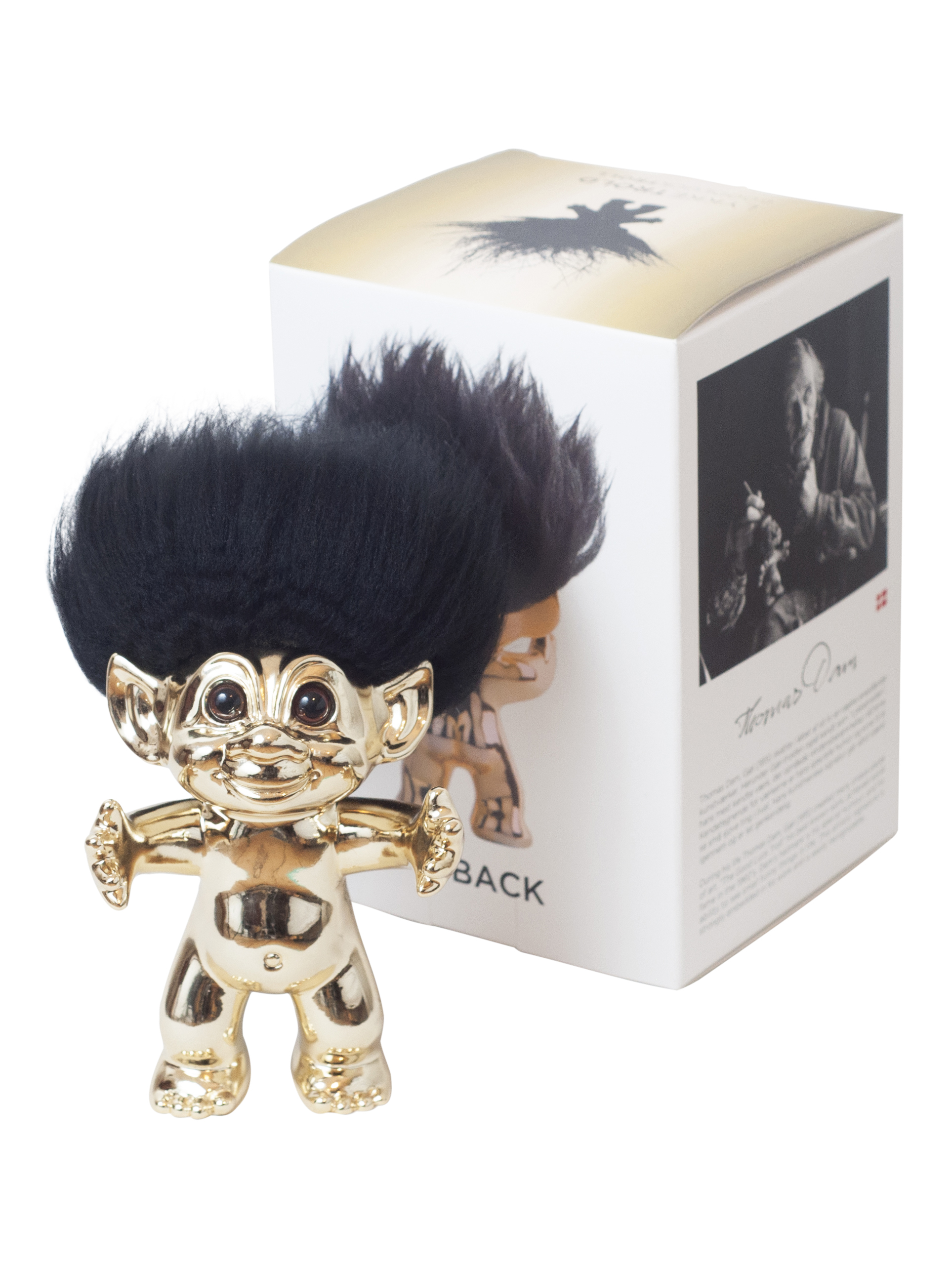 Good Luck Troll- Gjøl Trold 15 cm. - Brass (92862)