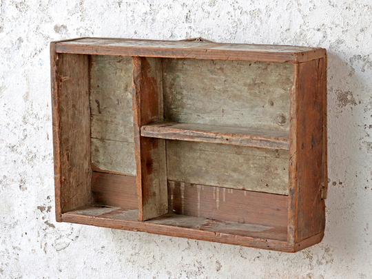 Rustic Wooden Box Brown