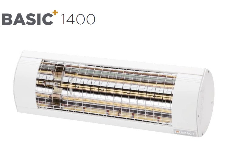 Solamagic - 1400 BASIC+ Patio Heater - White