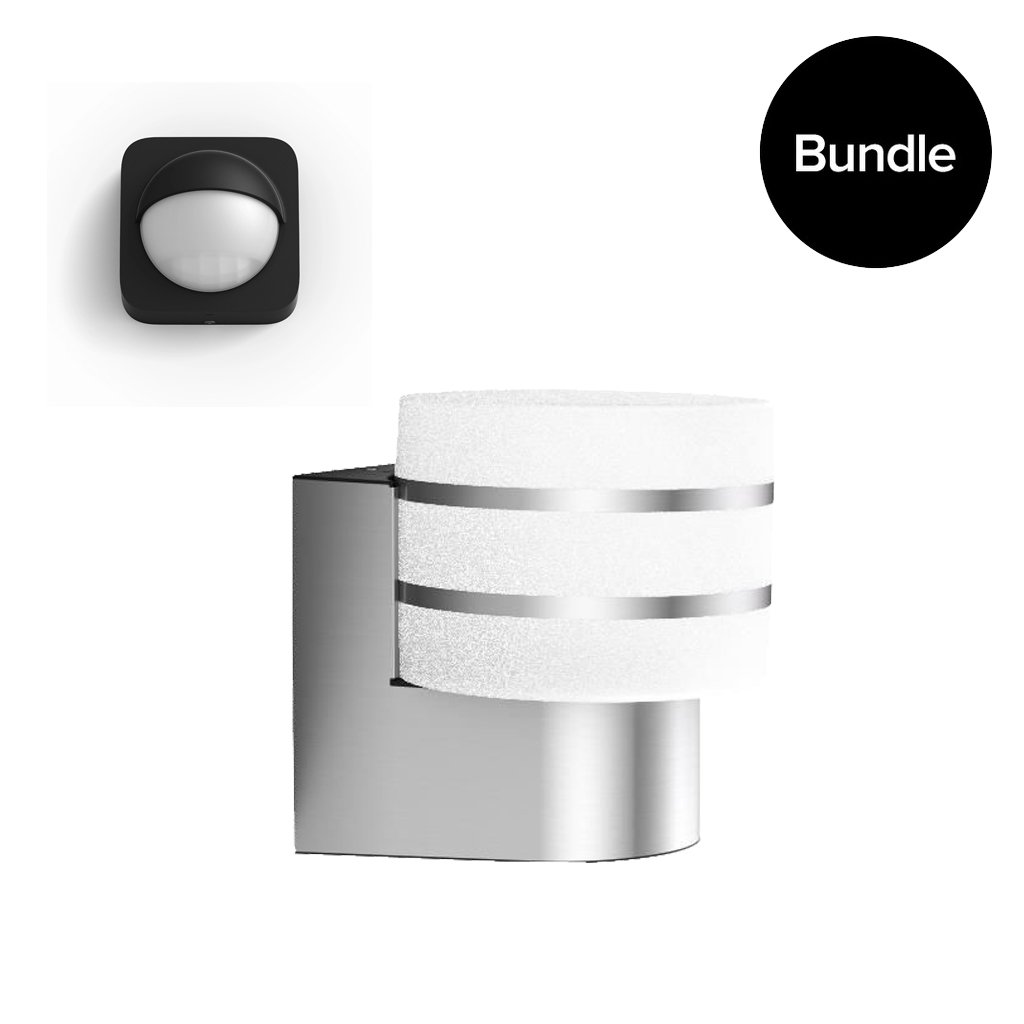 zz Philips Hue - Tuar Outdoor Wall Light Warm White + Outdoor Sensor - Bundle