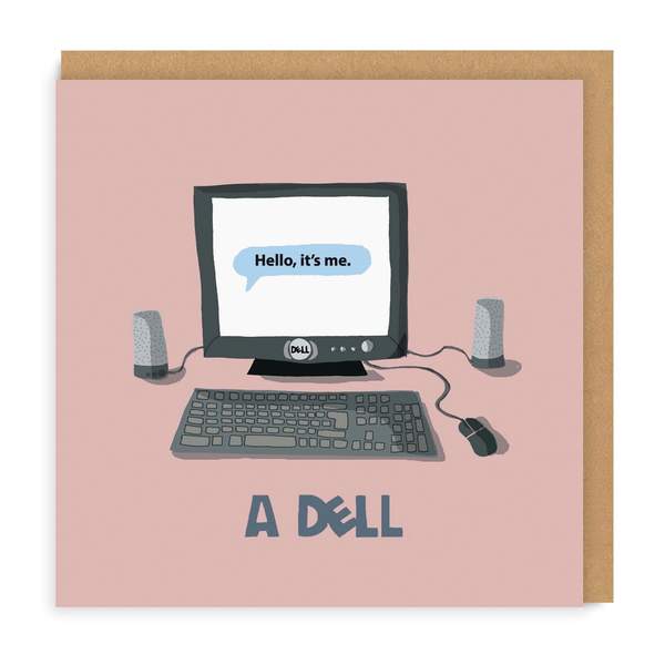 Adell Square Greeting Card