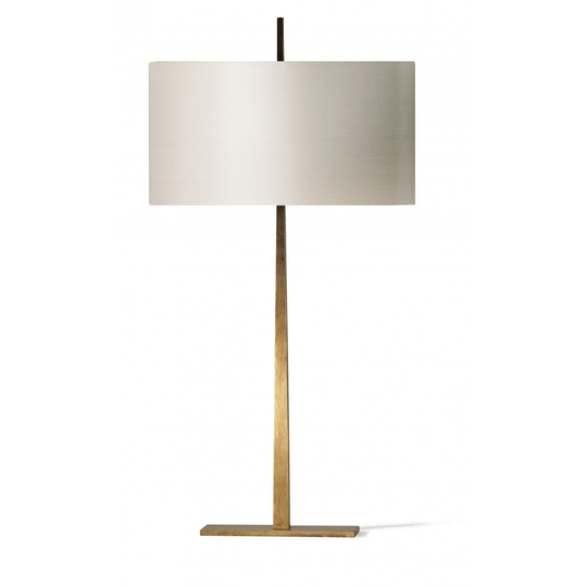 Porta Romana I Small Tapering Harral Lamp I French Brass