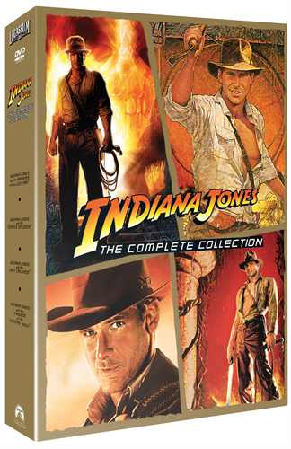 Indiana Jones - Quadrilogy Box (5 disc) - DVD