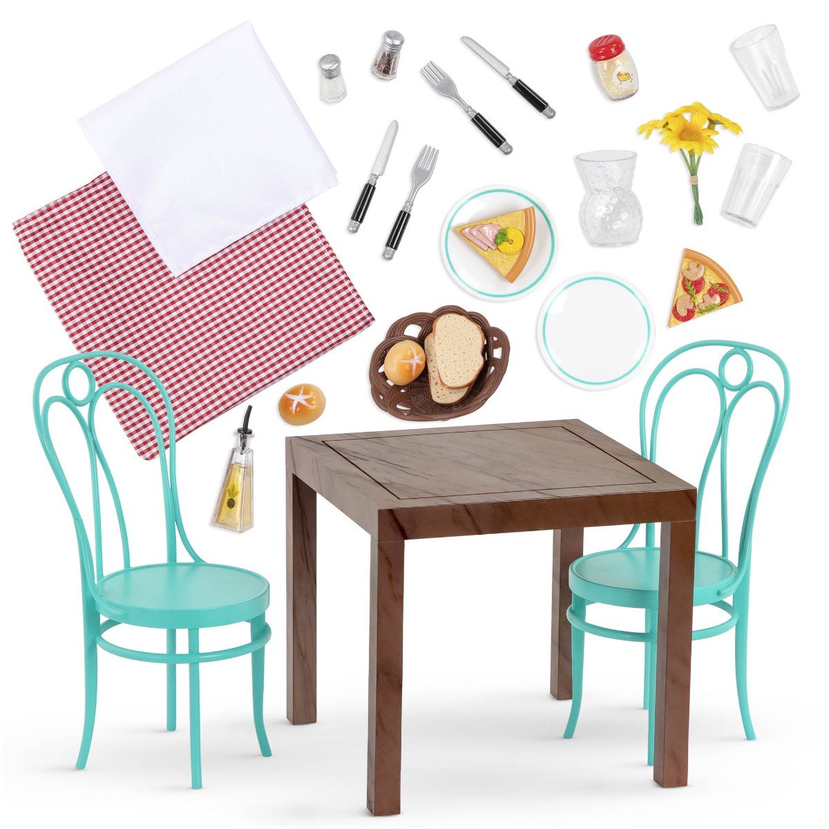 Our Generation - Pizza With You - Dining Table & Chairs (735136)