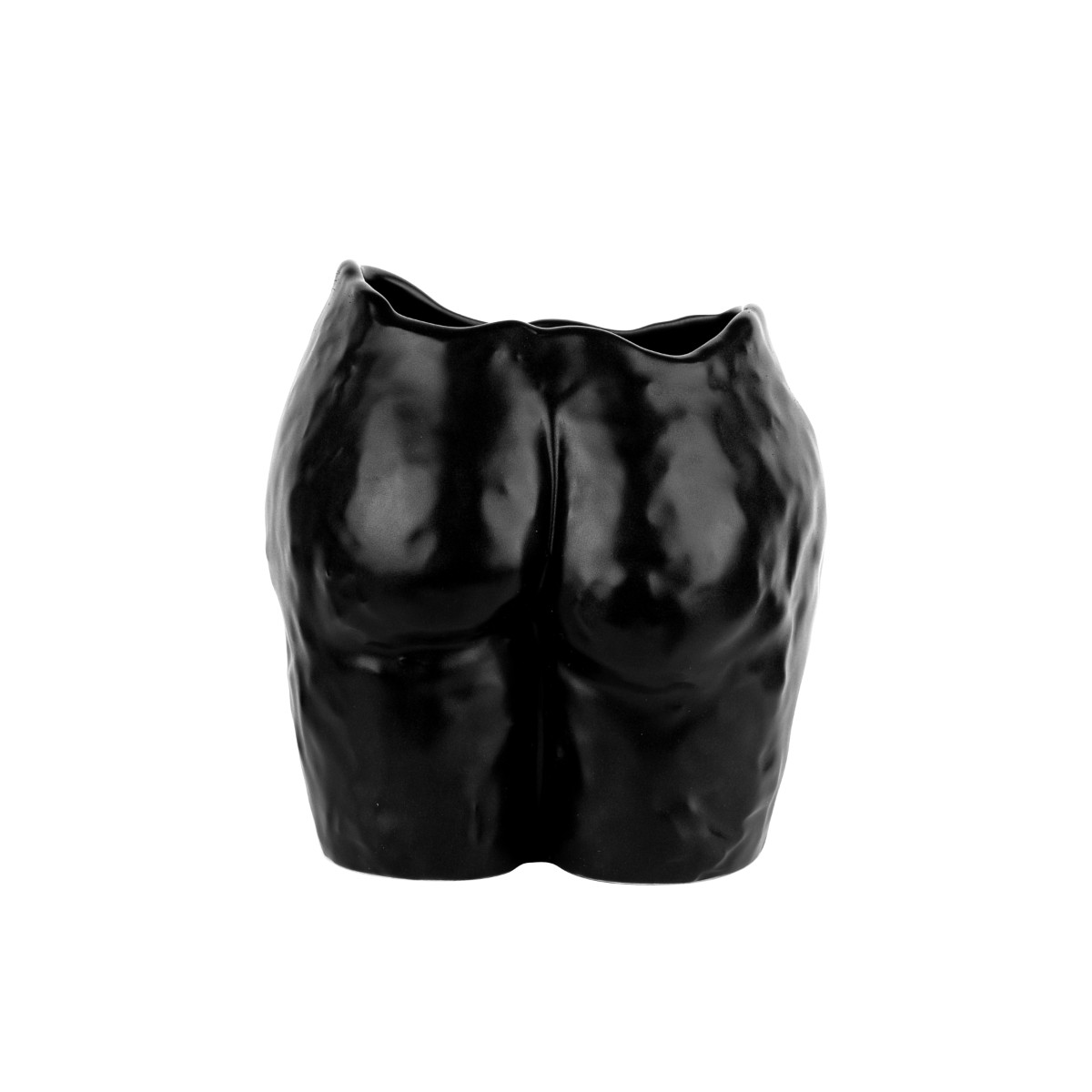 Anissa Kermiche | Popotin Vase | Black Matte