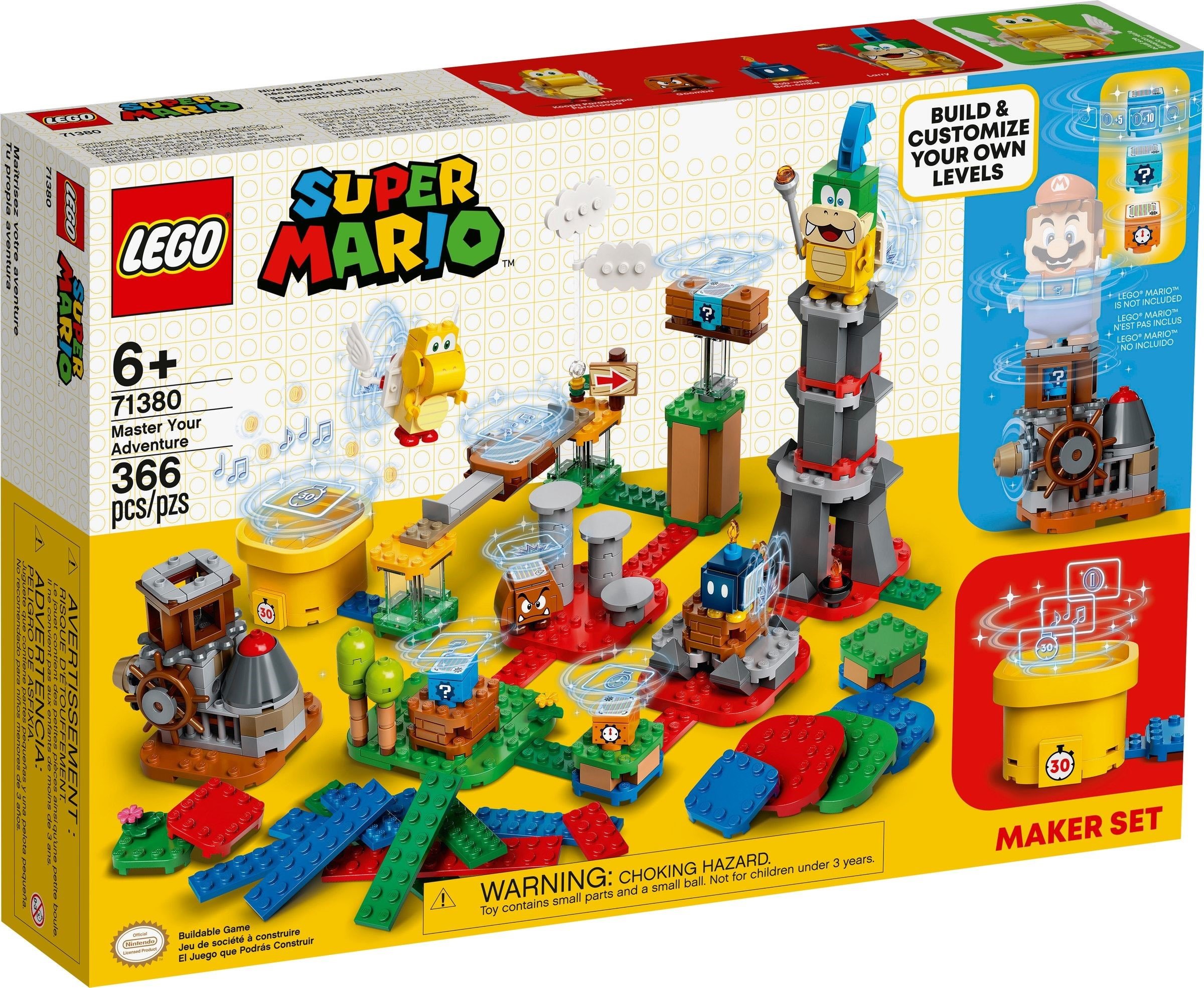 LEGO Super Mario - Master Your Adventure Maker Set (71380)