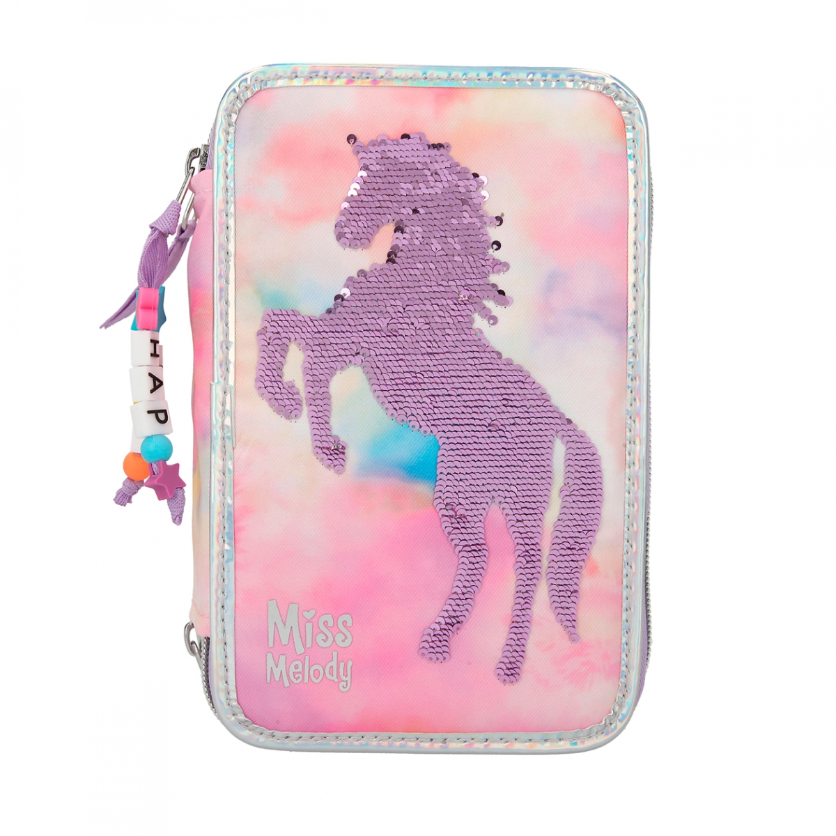 Miss Melody - Trippel Pencil Case- Batik (11074)