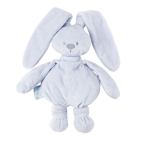 Nattou - Cuddly Rabbit - Light blue