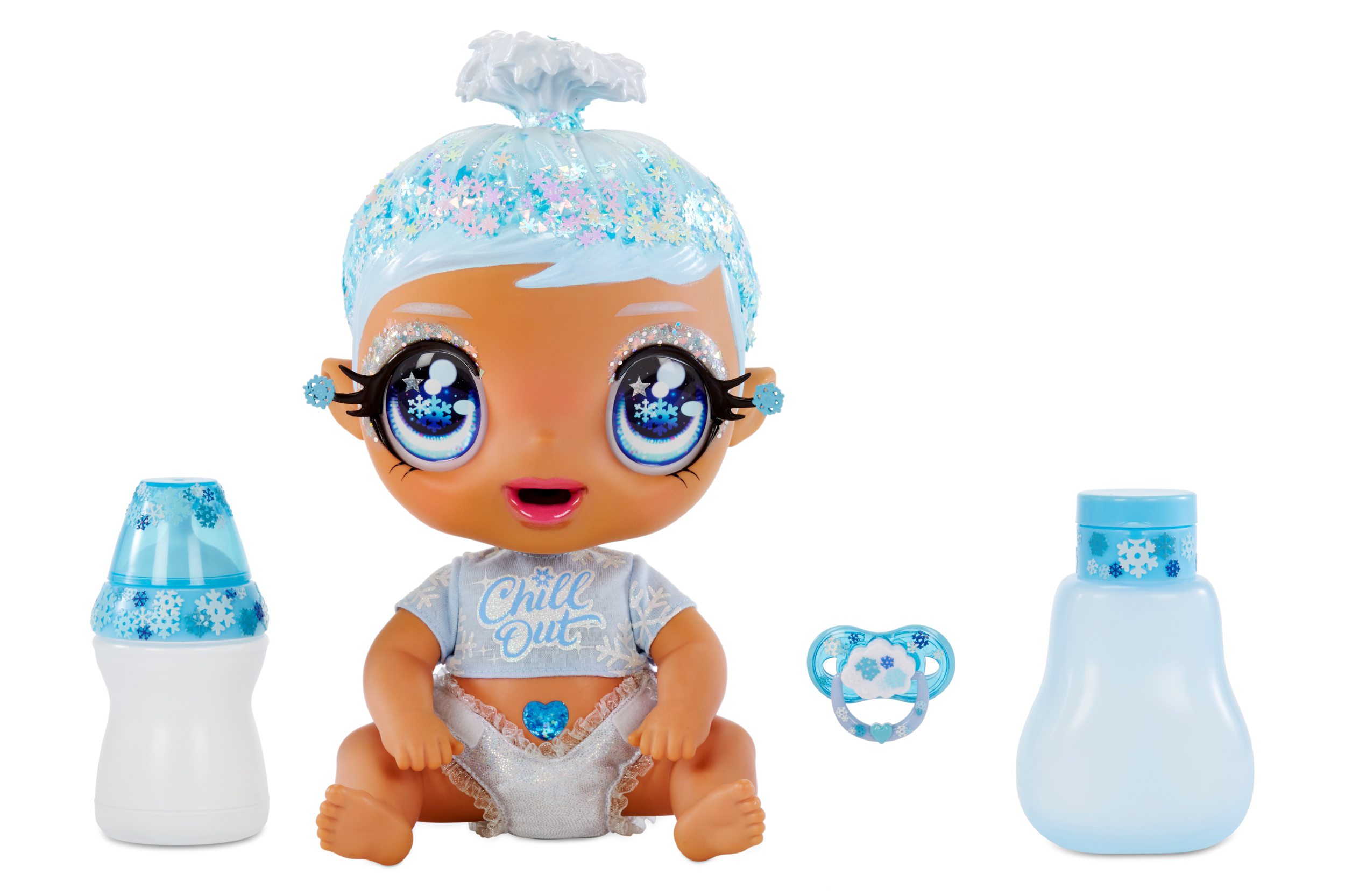 I Love U Baby - Doll 20 cm- Light Blue (Snowflake) (574859)