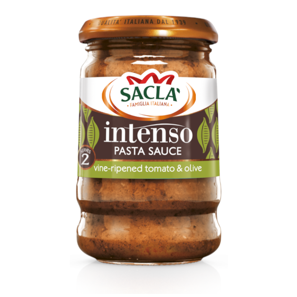 Sacla' Tomato & Olive Intenso 190g