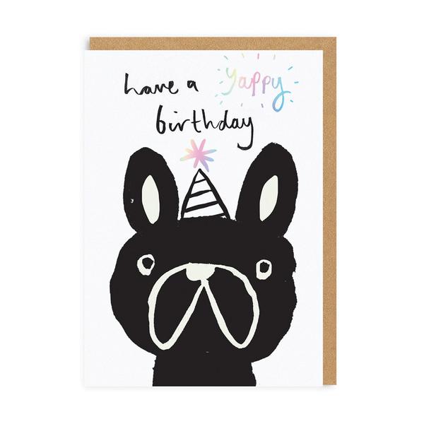 Yappy Birthday Dog Greeting Card