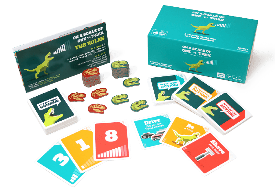 On A Scale Of One To T-Rex - Boardgame (TREXCORE1)