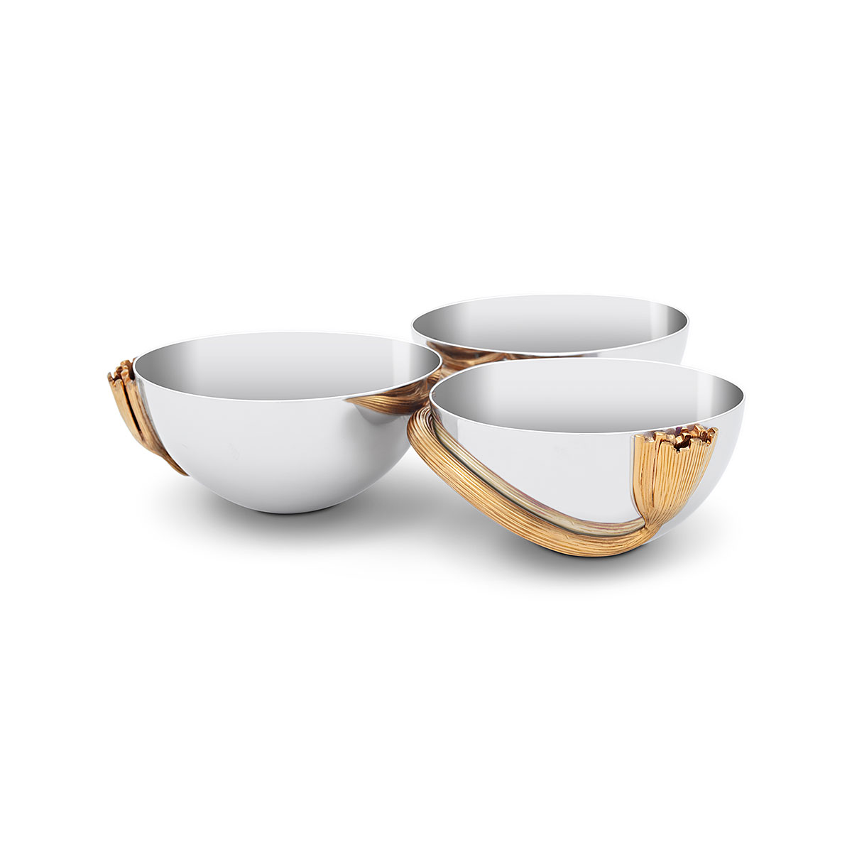 L'Objet I Deco Leaves Condiment Server