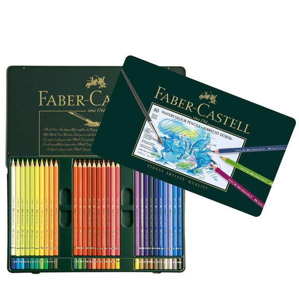 Tin of 60 Albrecht Dürer Artists' Watercolour Pencils