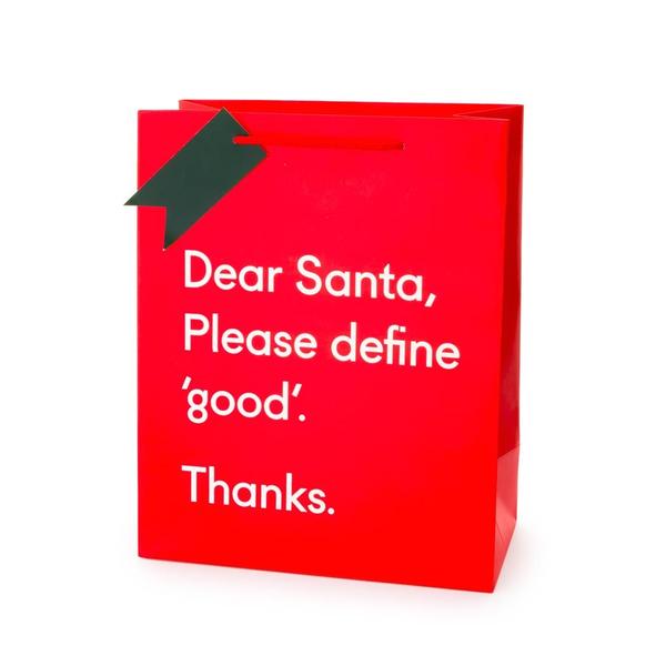 Define 'Good' Large Christmas Giftbag