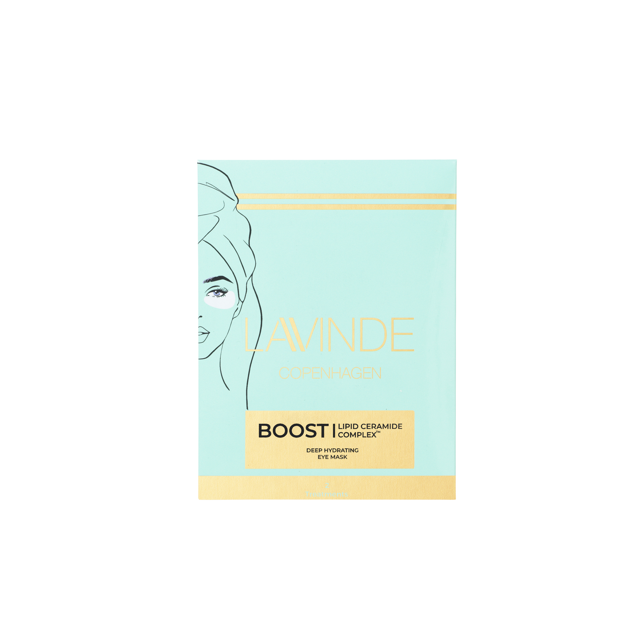 Lavinde Copenhagen - Boost Deep Hydrating Eye Mask - 2 Treatments