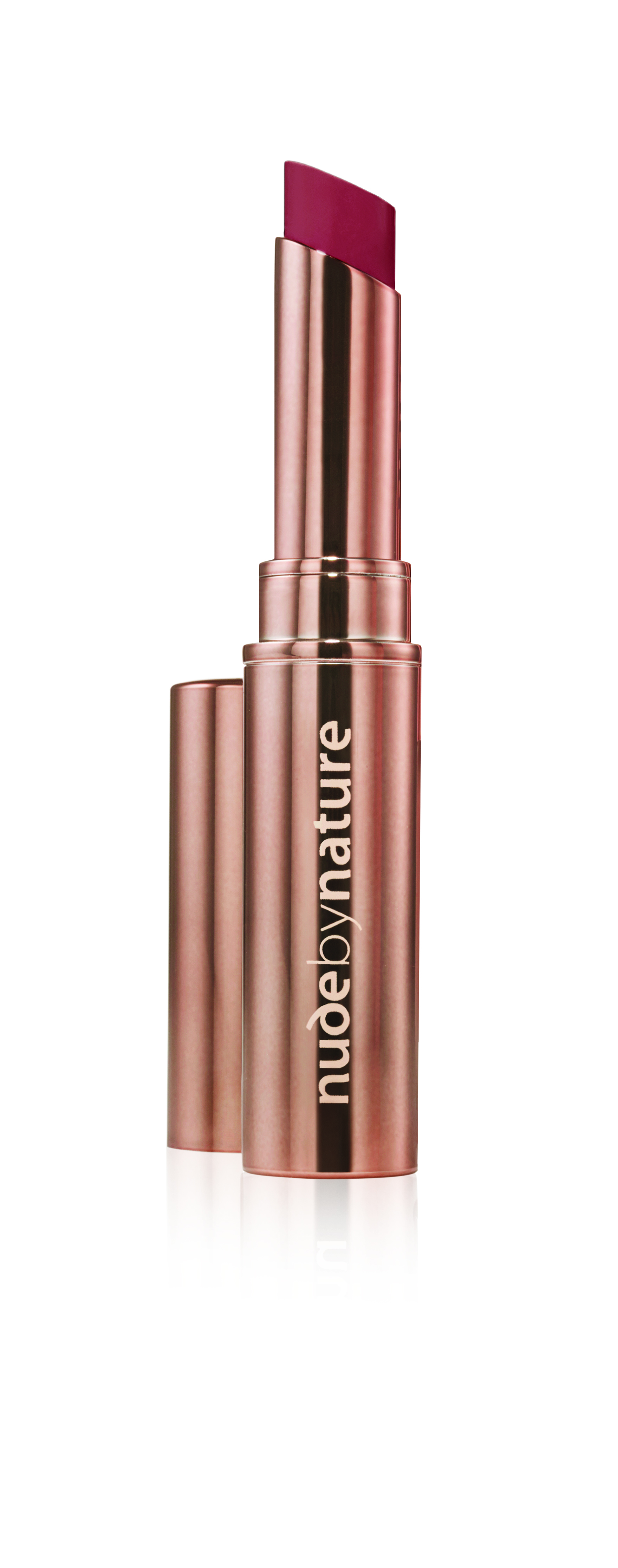 Nude by Nature - Creamy Matte Lipstick - 08 Cerise