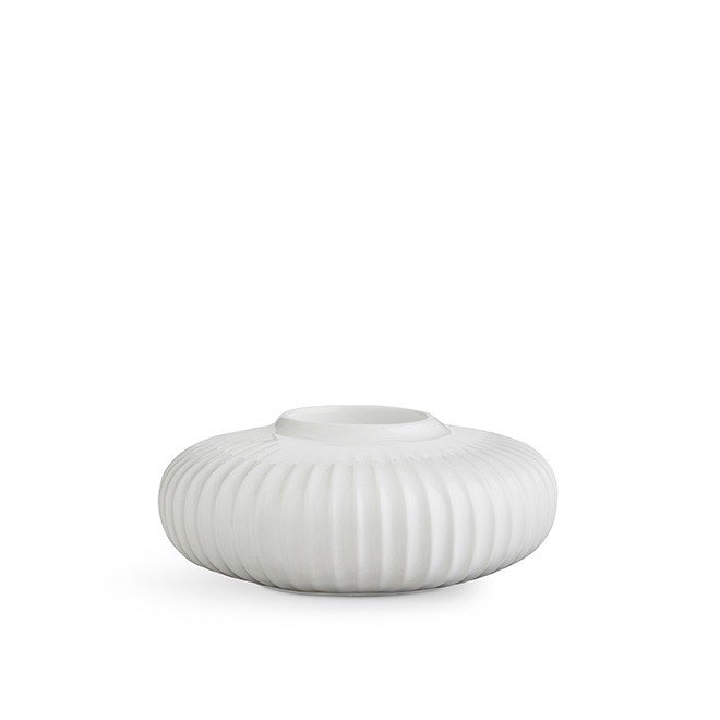 Kähler - Hammershøi Candlestick Small - White (692350)