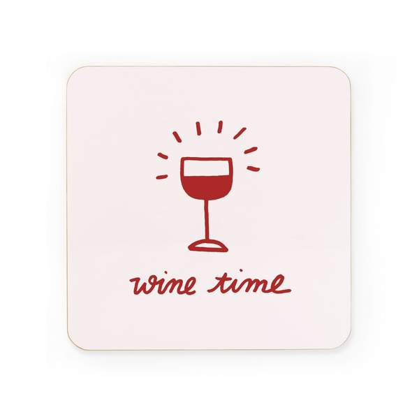 Wine Time Coaster