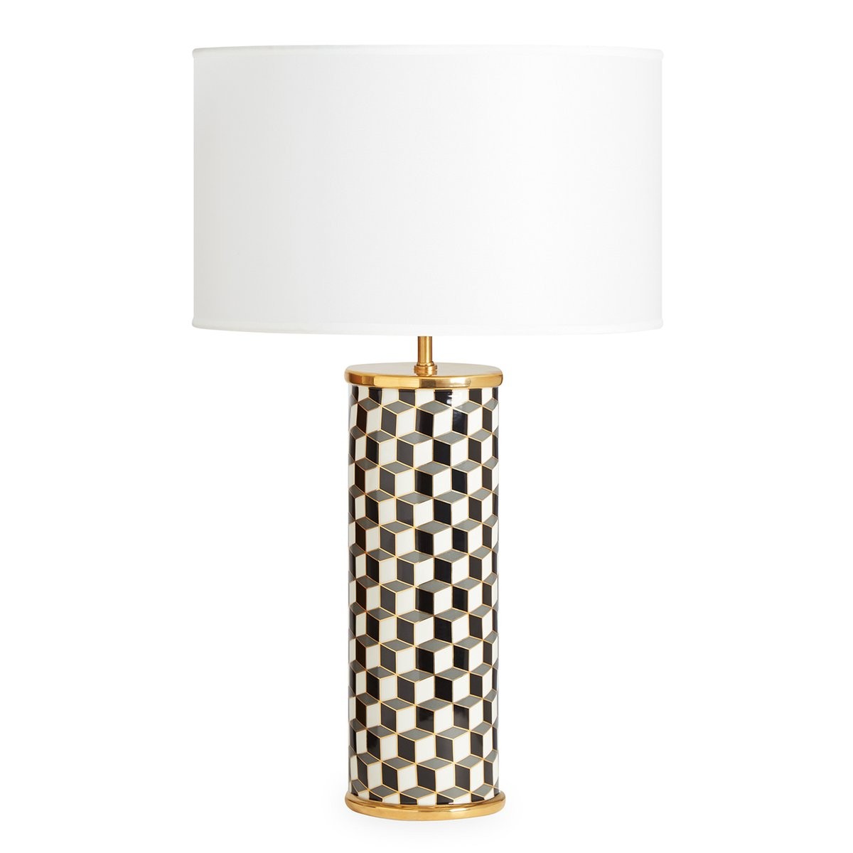 Jonathan Adler I Carnaby Table Lamp I Black & Grey