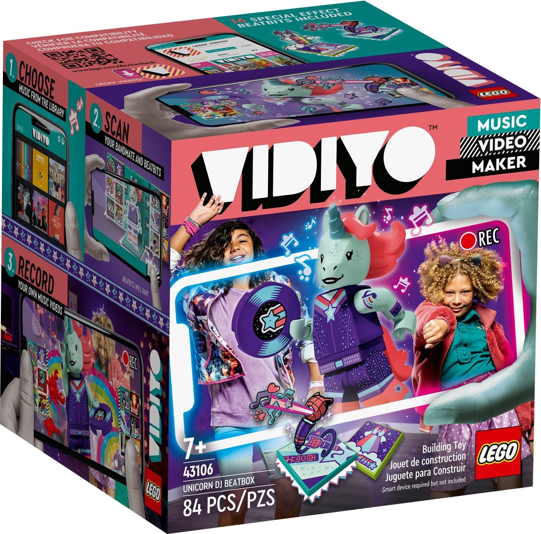 LEGO VIDIYO - Unicorn DJ BeatBox (43106)