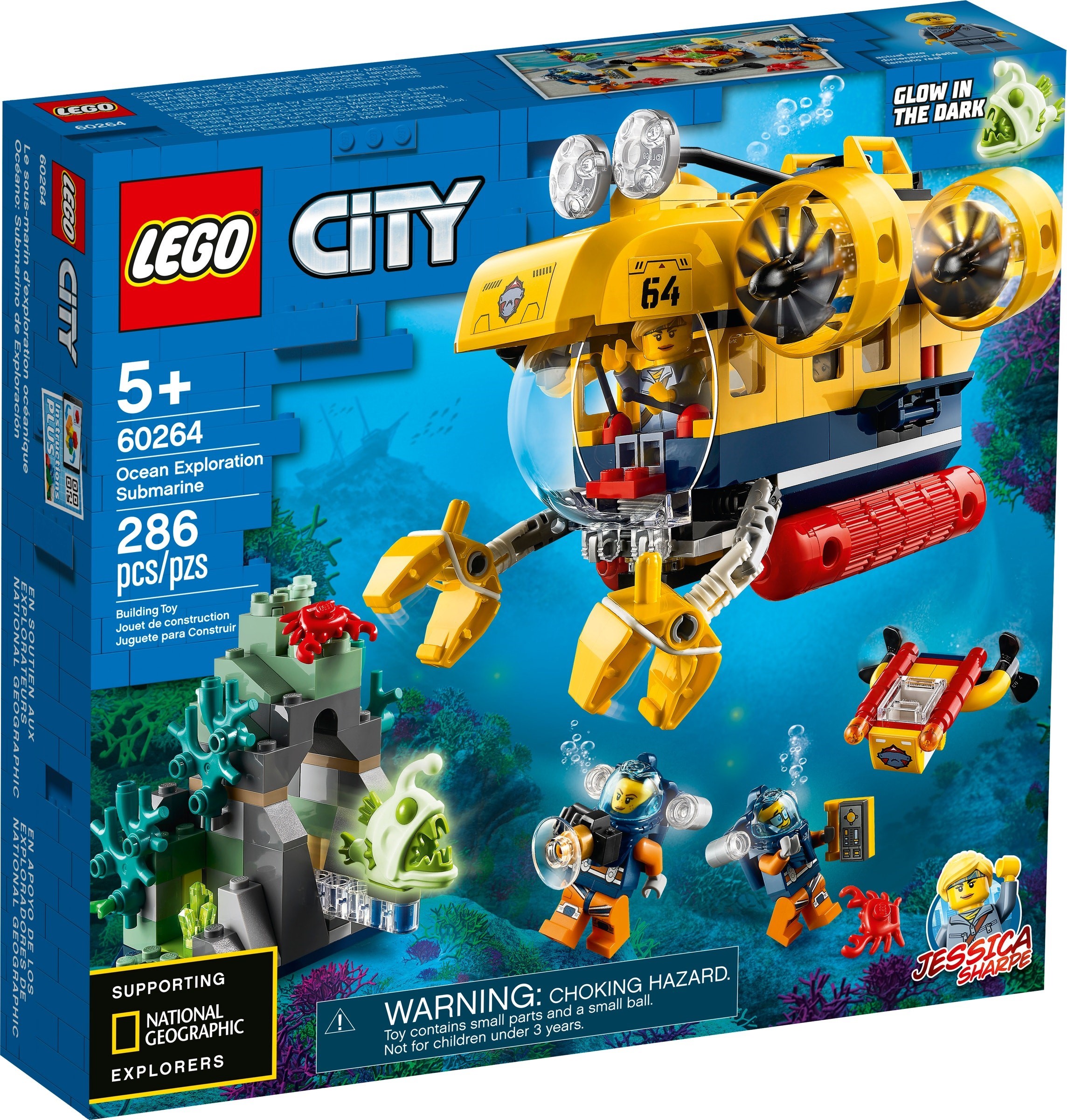 LEGO City - Ocean Exploration Submarine (60264)