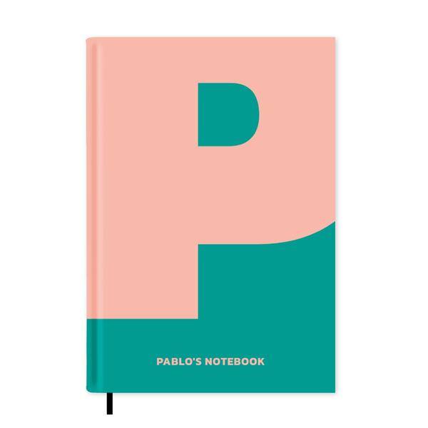 P is For Notebook A5 - Personalised
