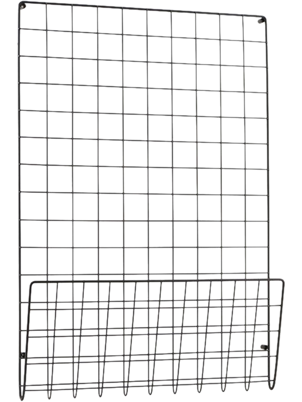 House Doctor - Mesh Noticeboard - Black (Pj0031)