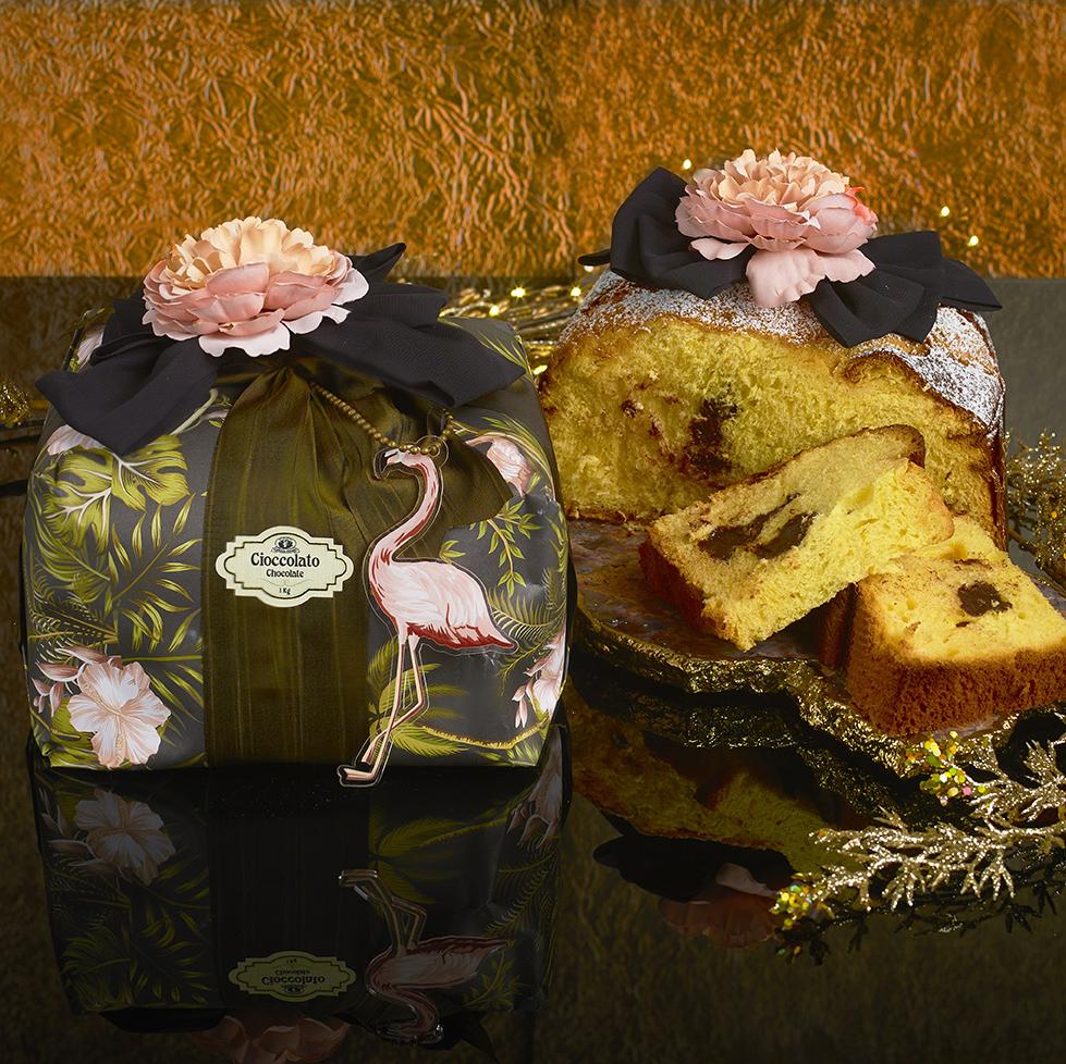 Limited Edition Chocolate Panettone 1kg by Rustichella