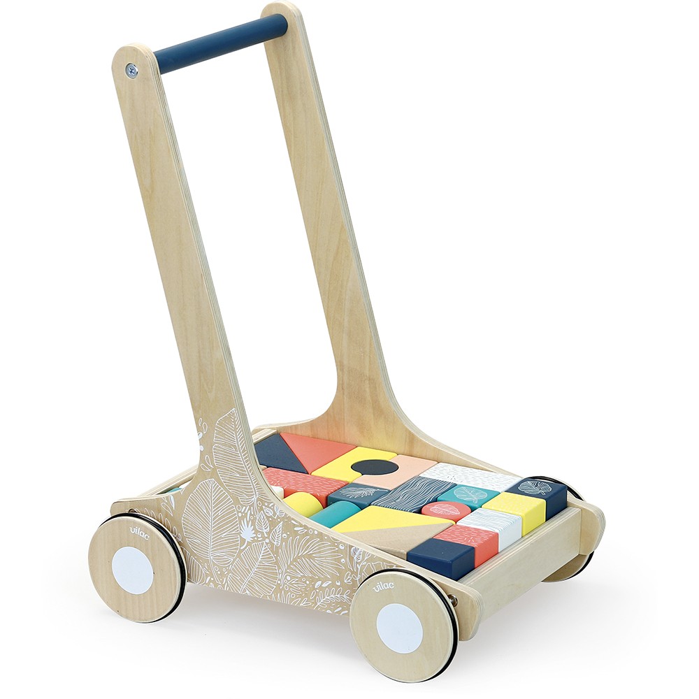 Vilac - Blocks cart (1061)