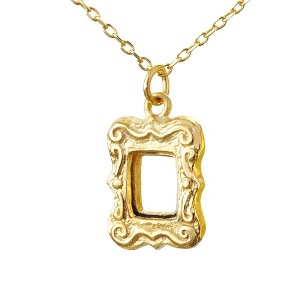 Jewel + The Gang Frame Necklace