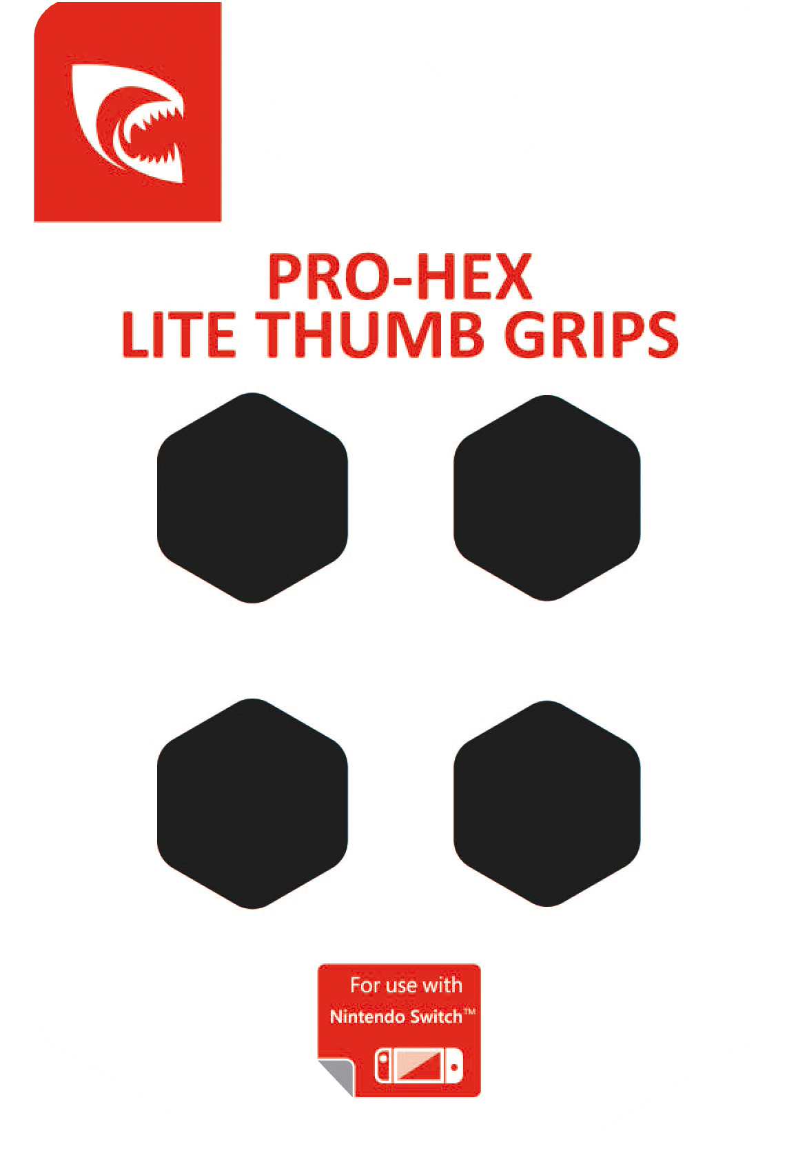 Piranha - Pro-Hex Thumb Grips - Switch Lite