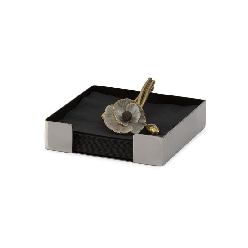 Michael Aram I Anemone Cocktail Napkin Holder