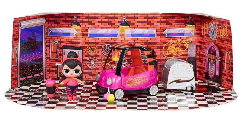 L.O.L. Surprise - Furniture with Doll (Wave 3) - BB Auto Shop - Spice (561736xx3)