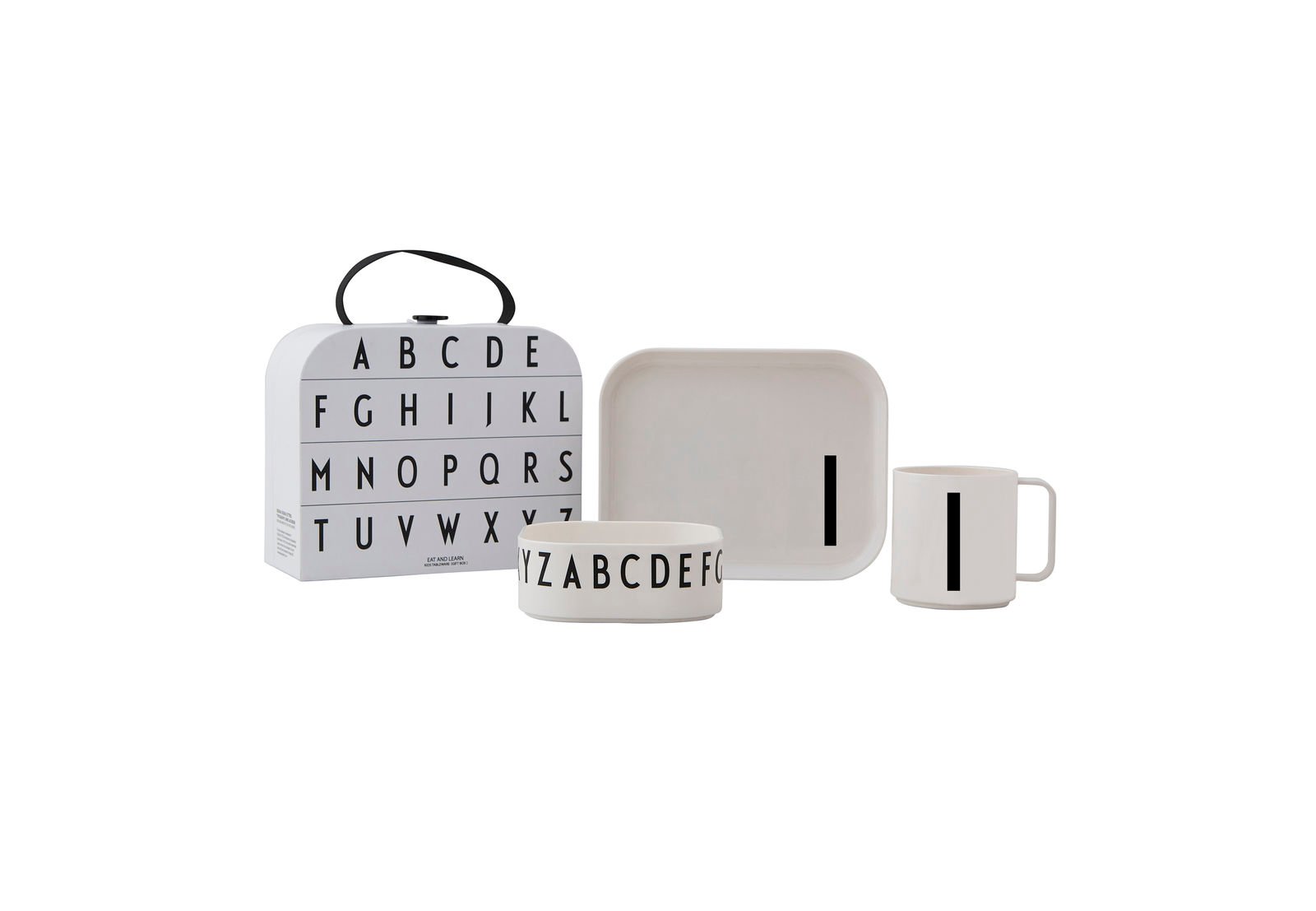 ​Design Letters - Gift Box Tritan Eating Set - I (20201500I)