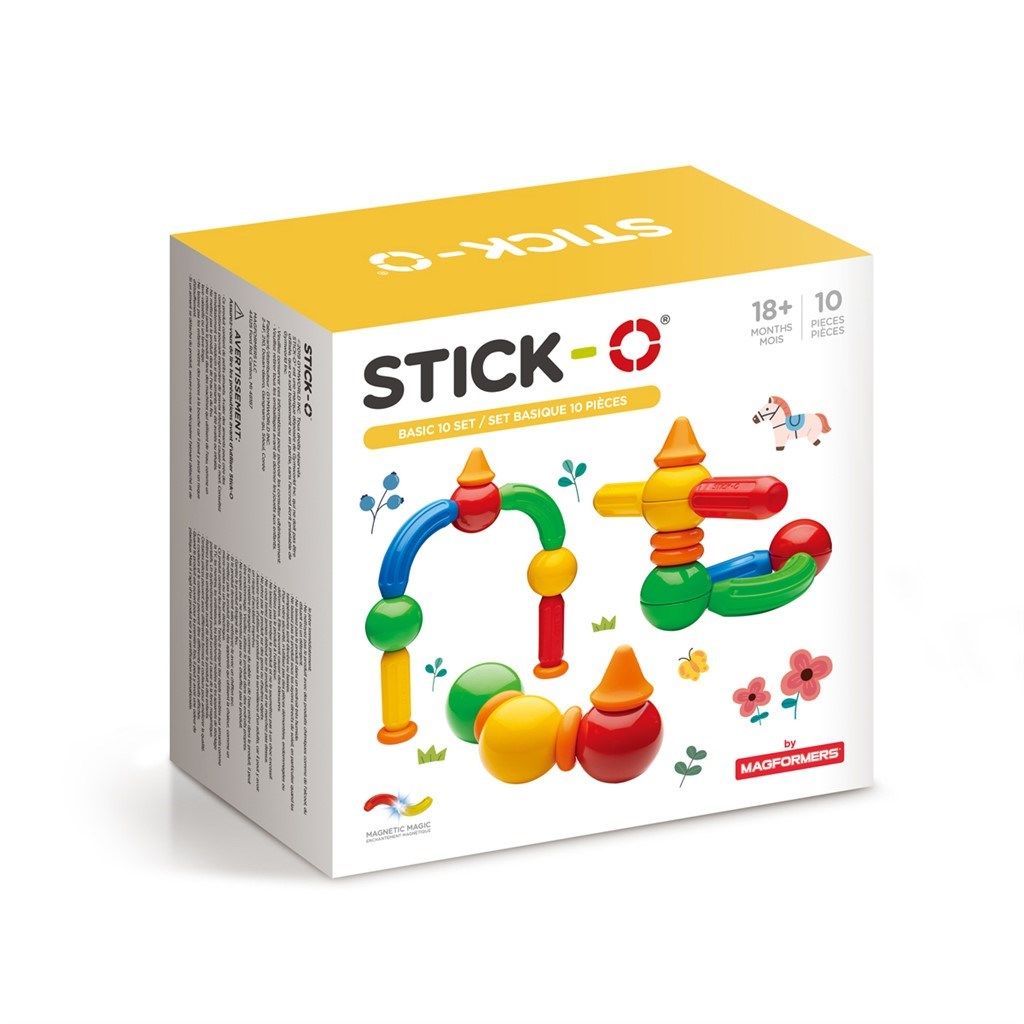 Magformers - Stick-O - Basic Set 10-Piece (901001)