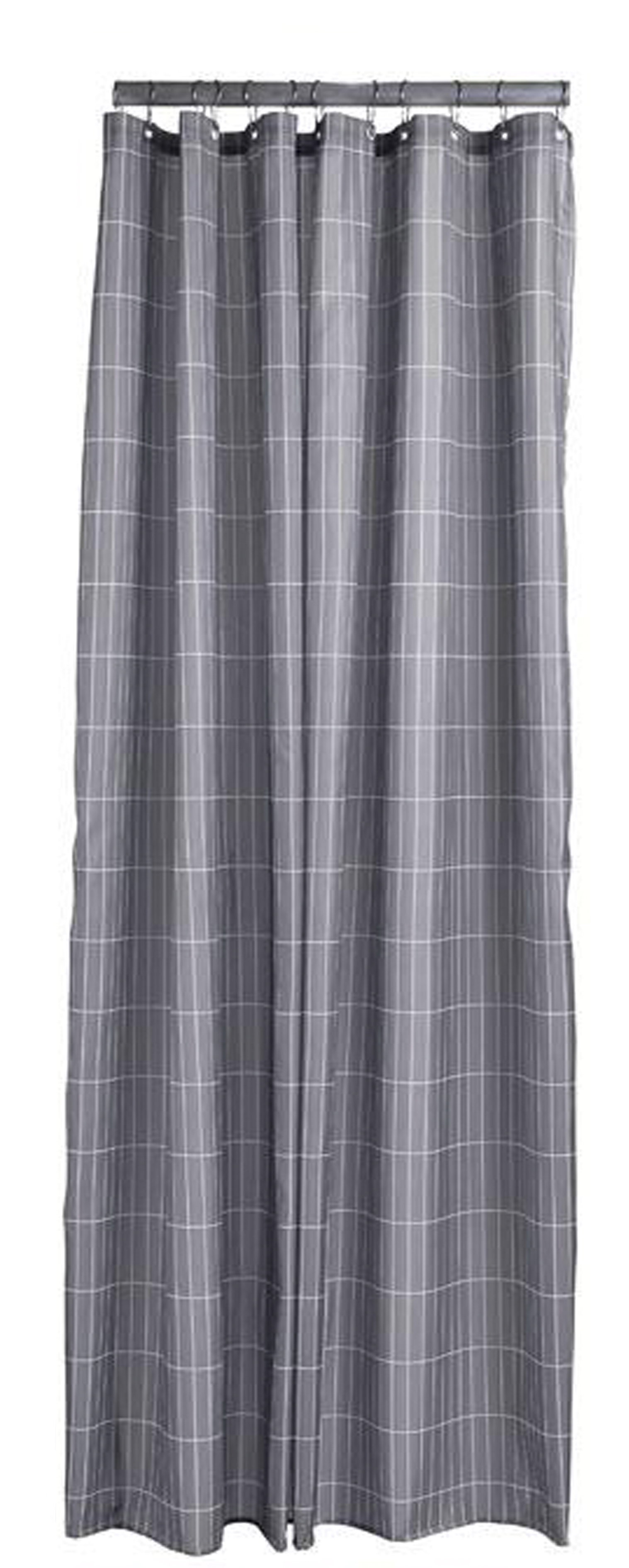 Zone - Tiles Shower Curtain 200 x 180 cm - Slate Grey (331839)