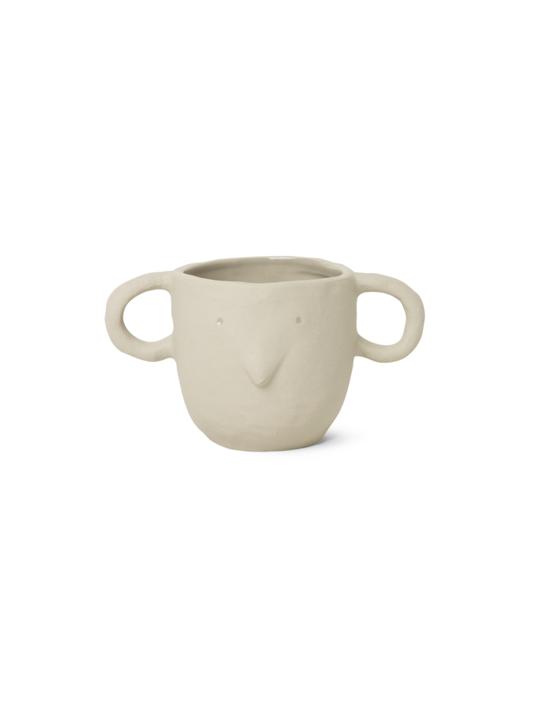 Ferm Living - Mus Plant Pot Small - Sand (100099204)