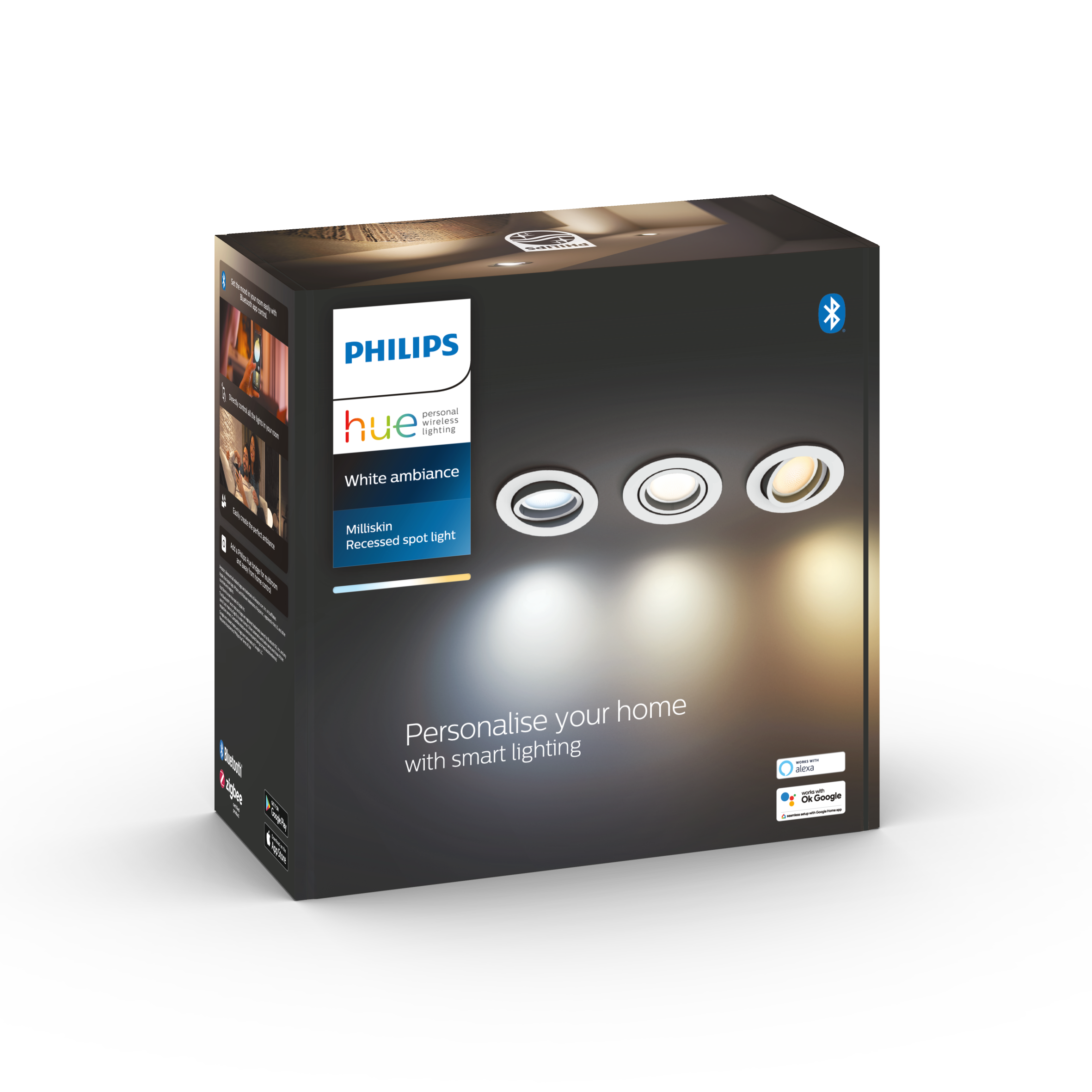Philips Hue - Milliskin Hue recessed