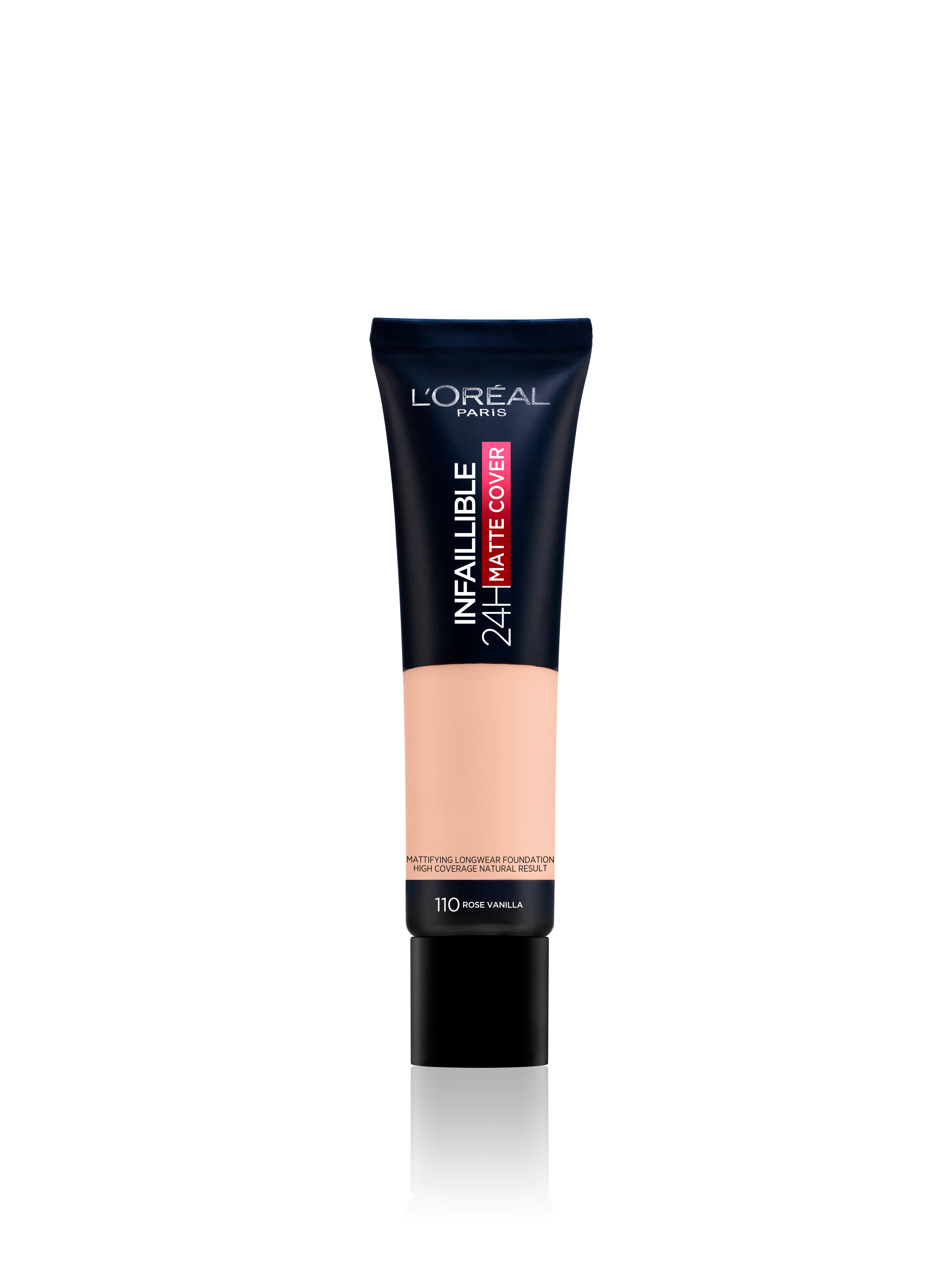 L'Oréal - Infaillible 24H Matte Cover Foundation - 110 Rose Vanilla