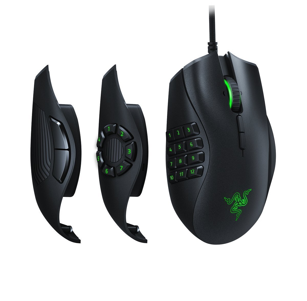 Razer - Naga Trinity MOBA/MMO Gaming Mouse