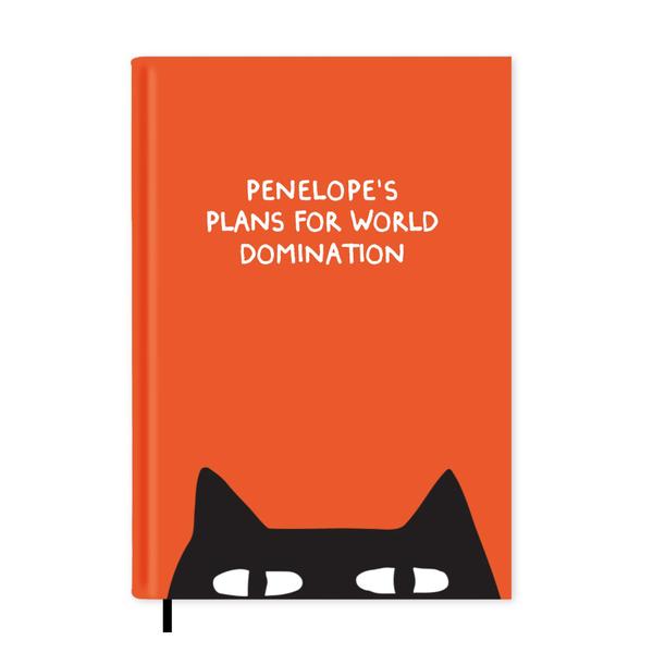 World Domination Personalised Notebook A5