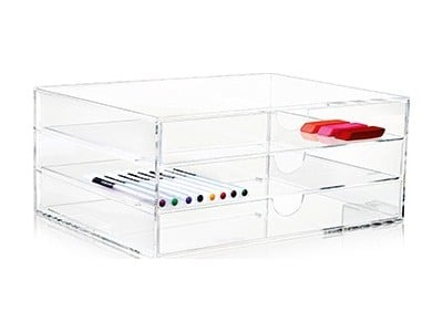 Nomess Copenhagen - Clear 3 Drawer A4 (12036)