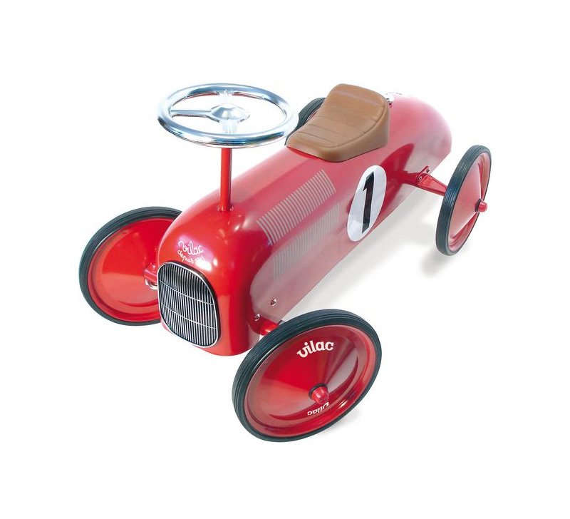 Vilac - Vintage Metal Car, Red (1049)