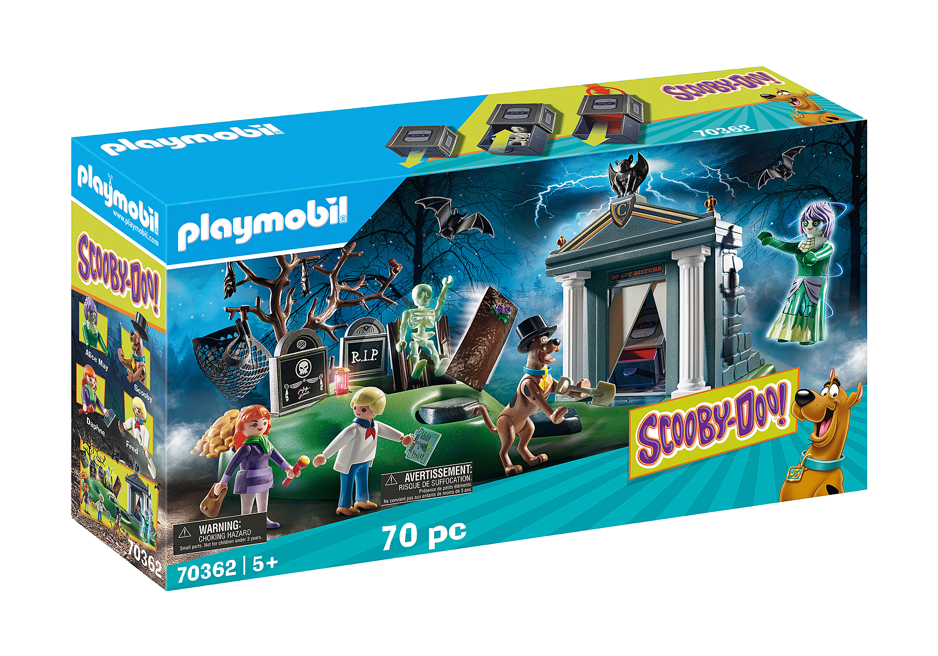 Playmobil - Scooby Doo - Adventure on the Cemetery (70362)