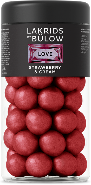 Lakrids By Bülow - 2 x Regular Love Strawberry & Cream